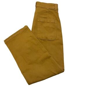 Madewell High Waisted Mustard Yellow Jeans Size 27